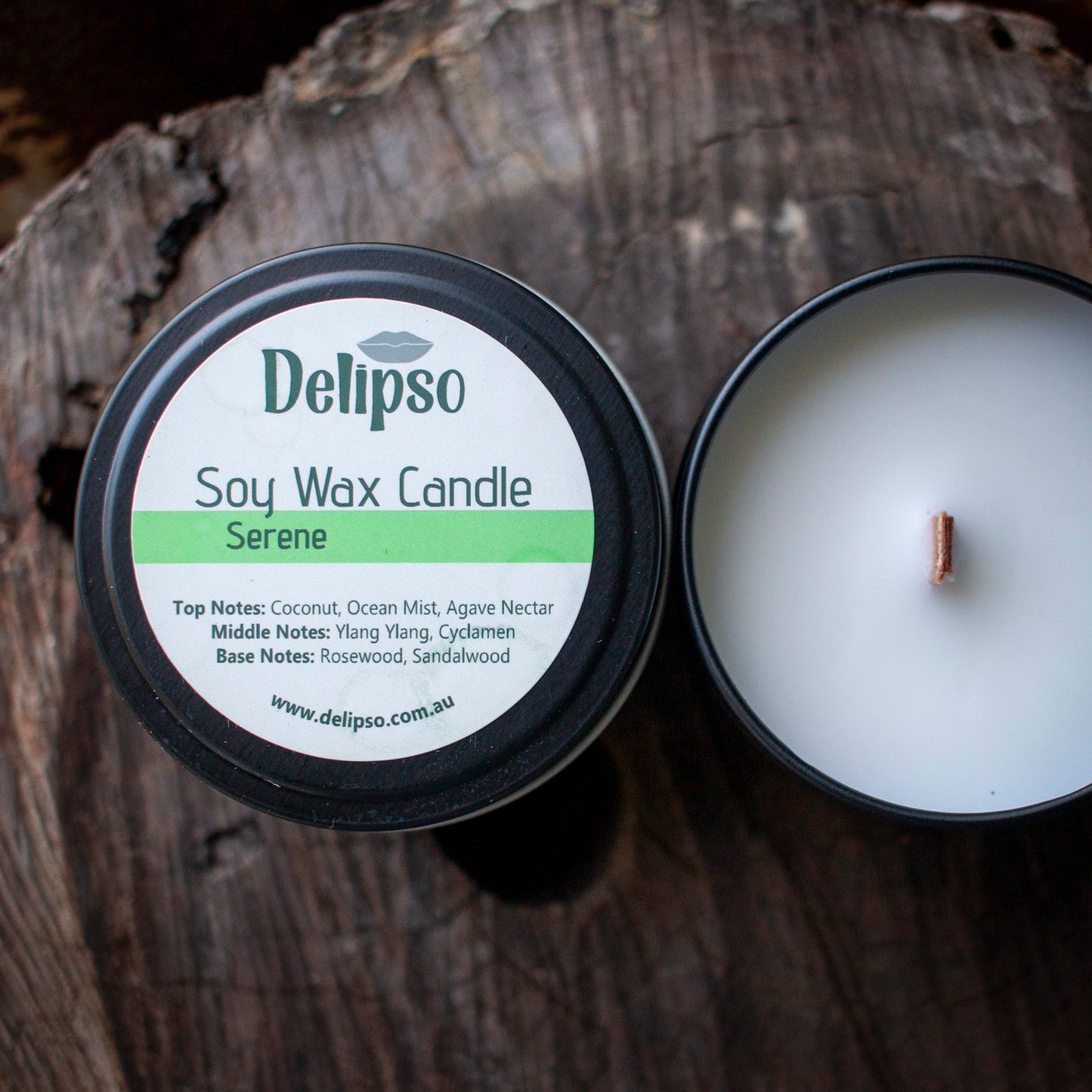 Serene Soy Wax Candle