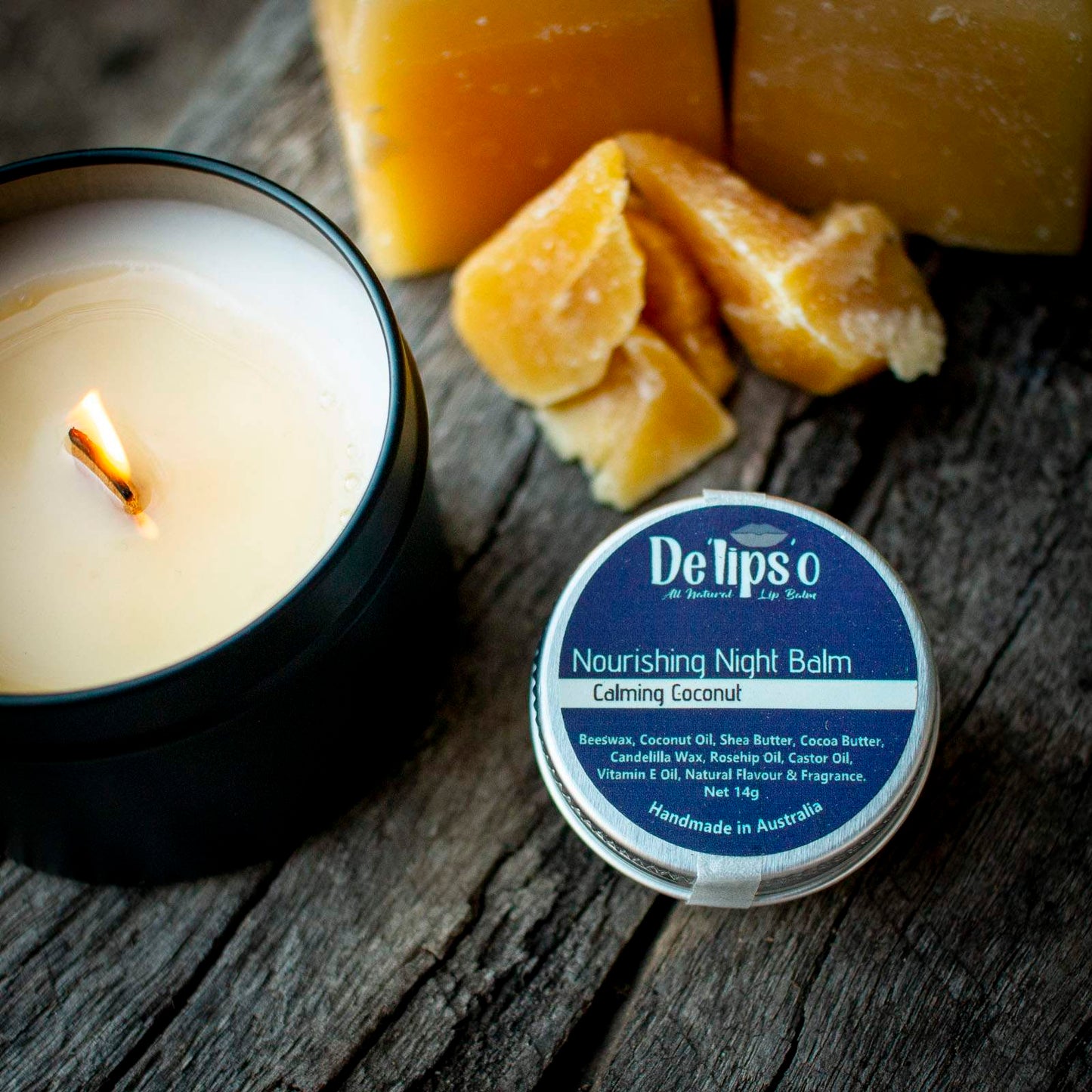 Calming Coconut Nourishing Night Balm 14g Tin