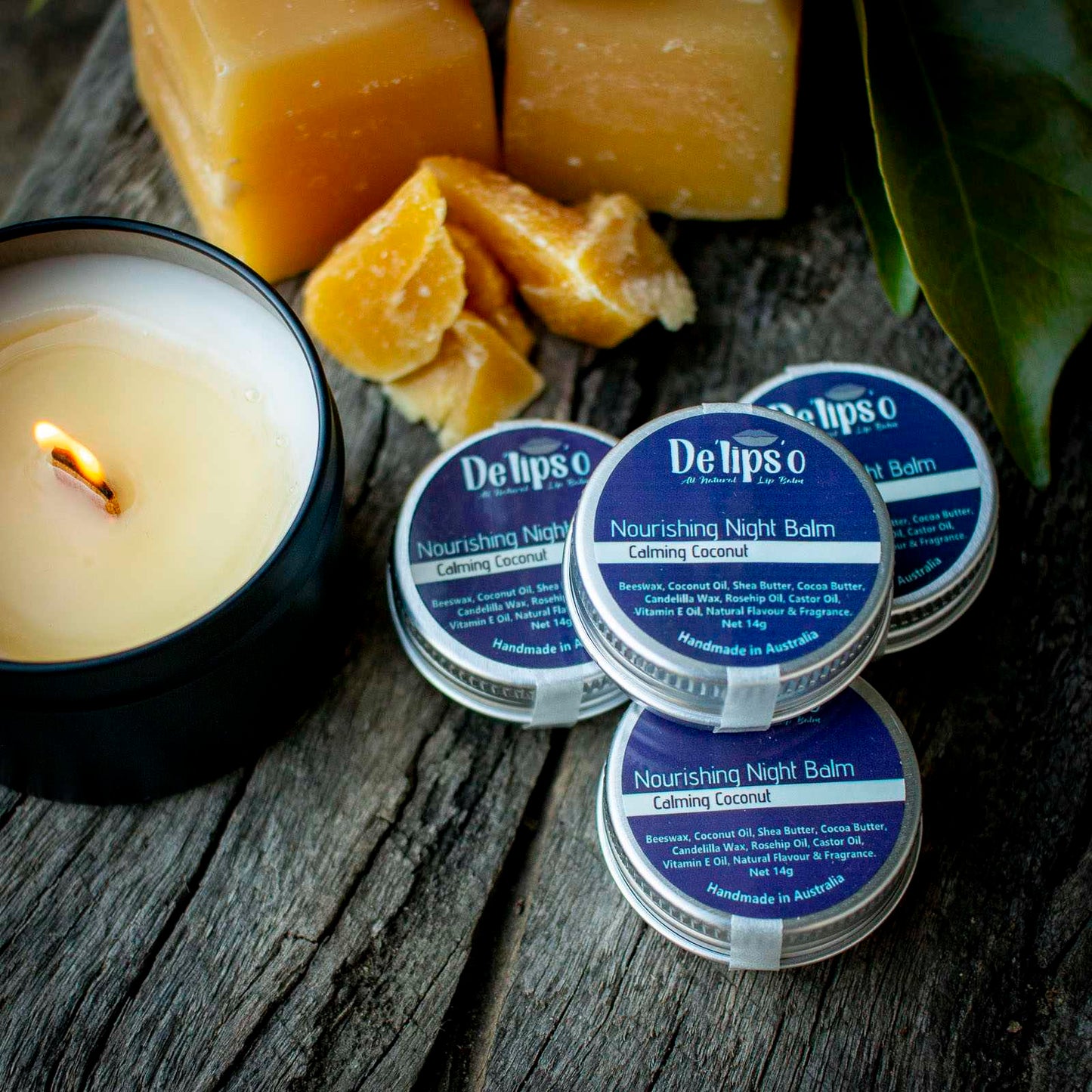 Calming Coconut Nourishing Night Balm 14g Tin