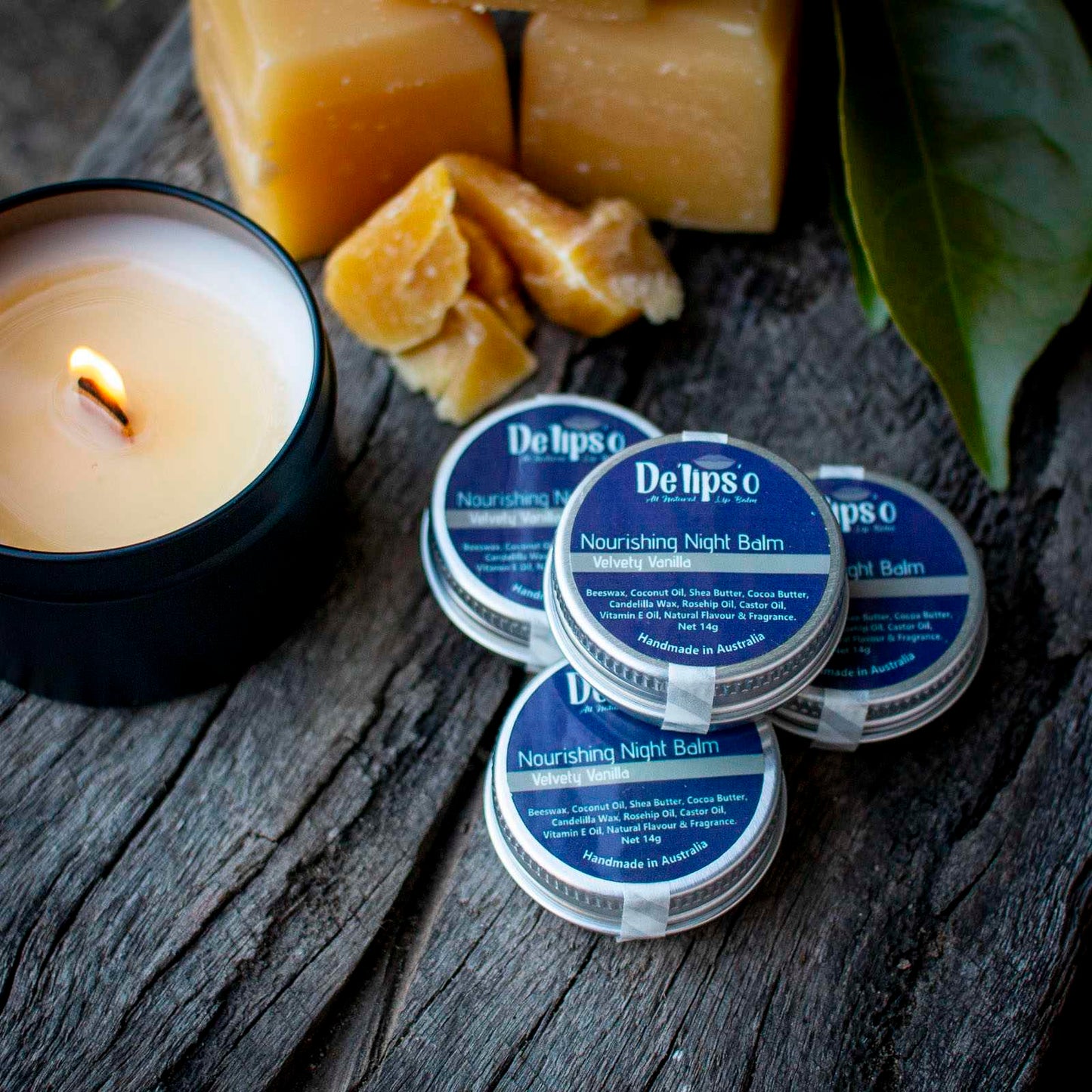 Velvety Vanilla Nourishing Night Balm 14g Tin
