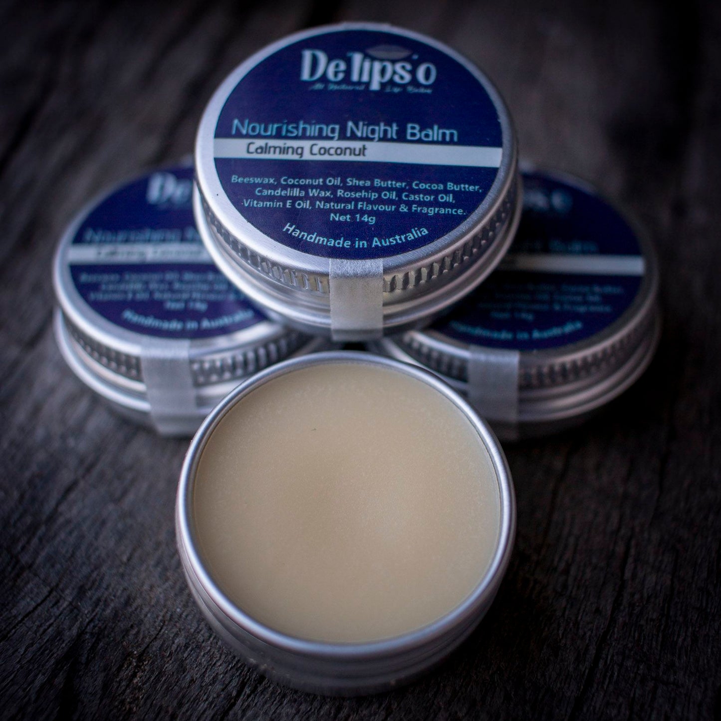 Calming Coconut Nourishing Night Balm 14g Tin