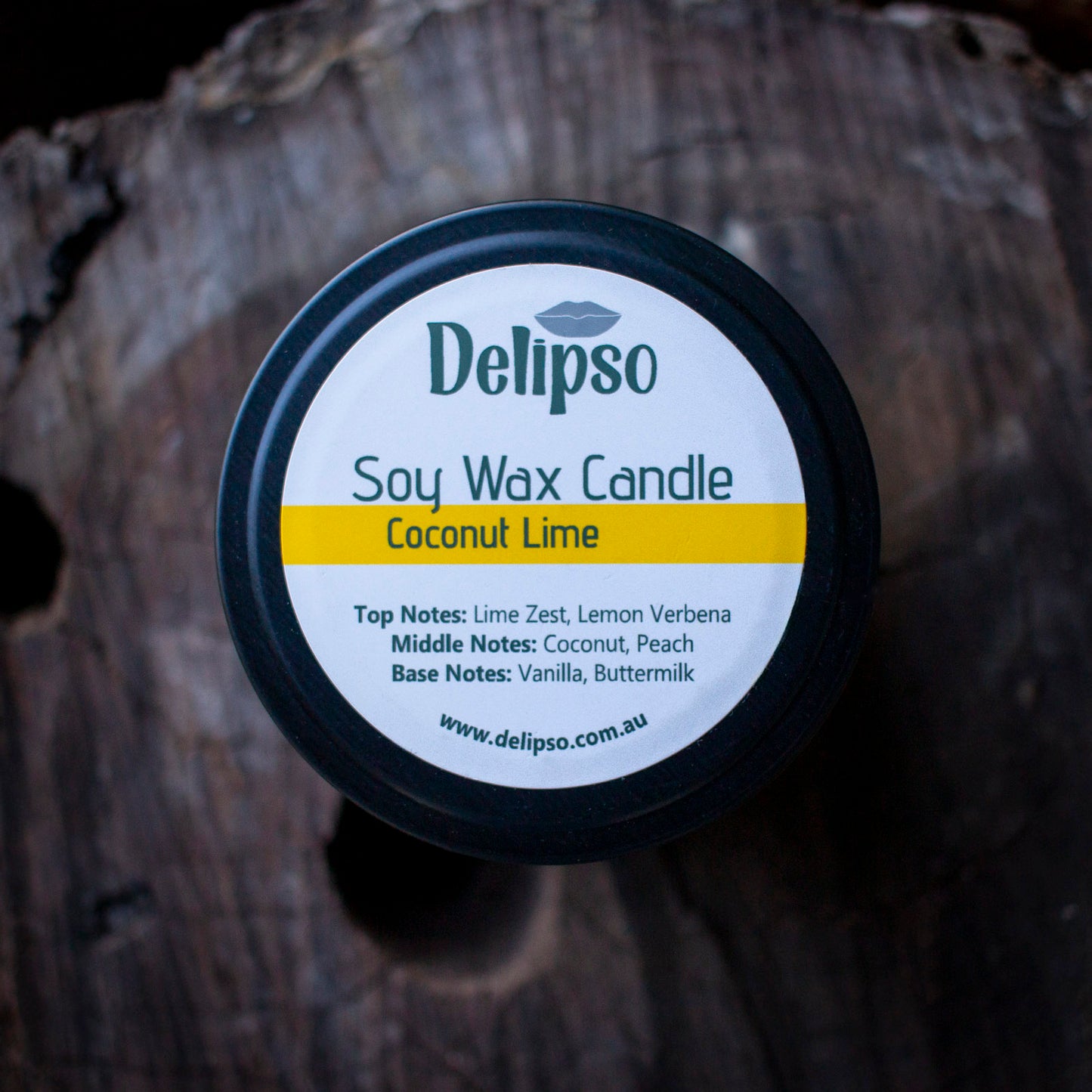 Coconut Lime Soy Wax Candle