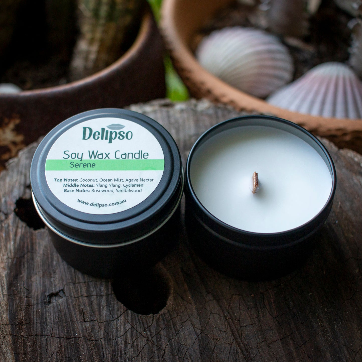 Serene Soy Wax Candle