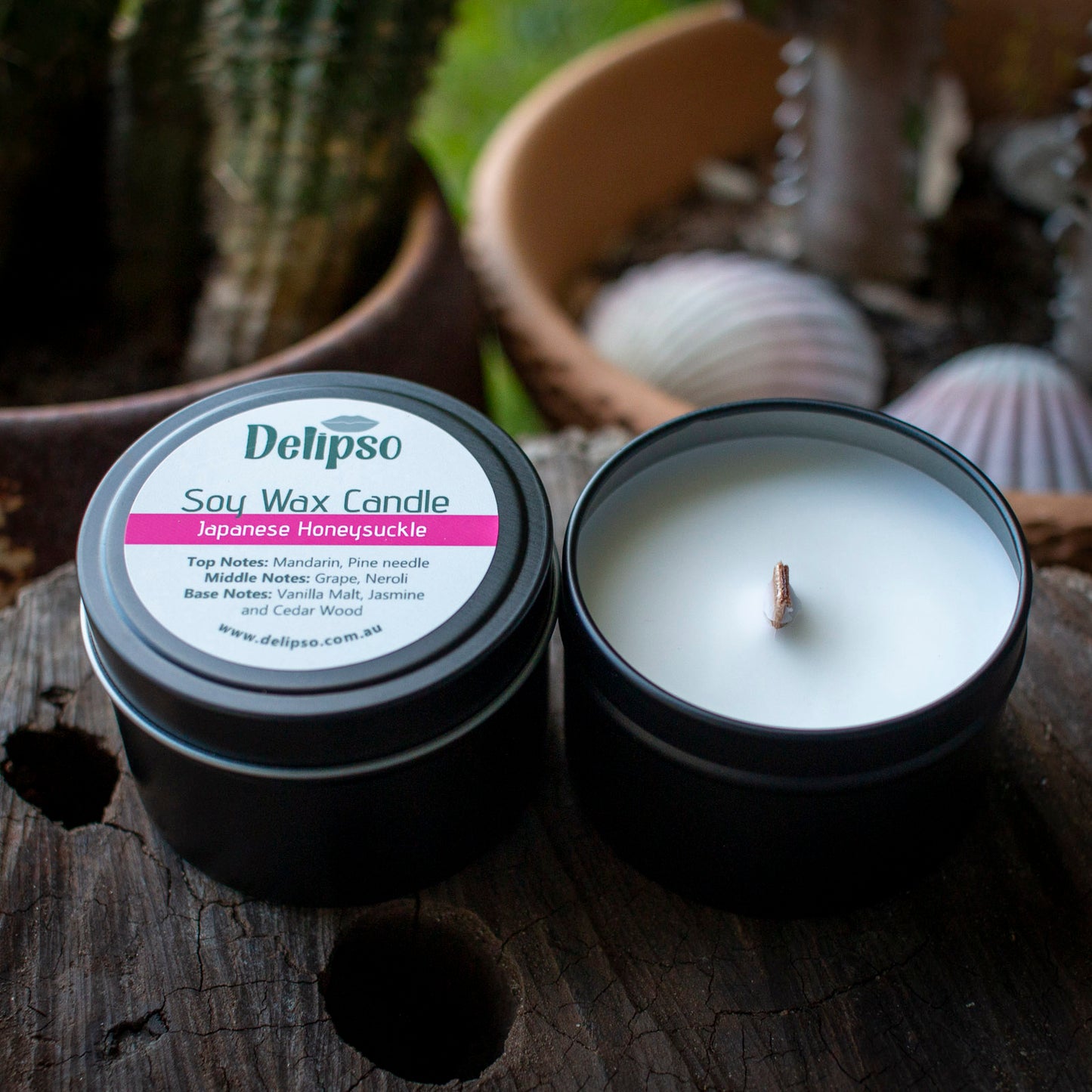 Japanese Honeysuckle Soy Wax Candle