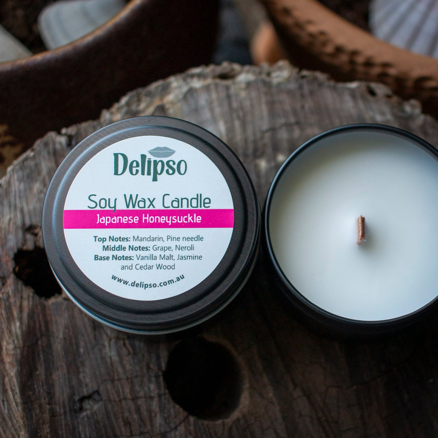 Japanese Honeysuckle Soy Wax Candle