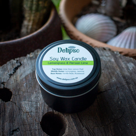 Lemongrass & Persion Lime Soy Wax Candle