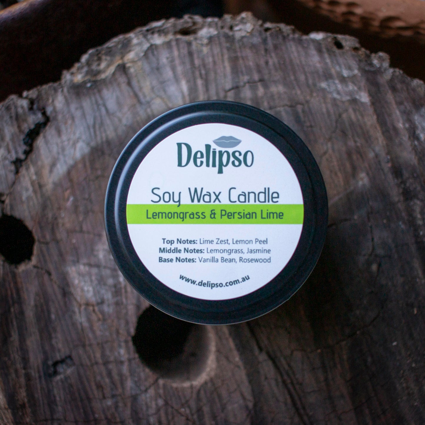 Lemongrass & Persion Lime Soy Wax Candle