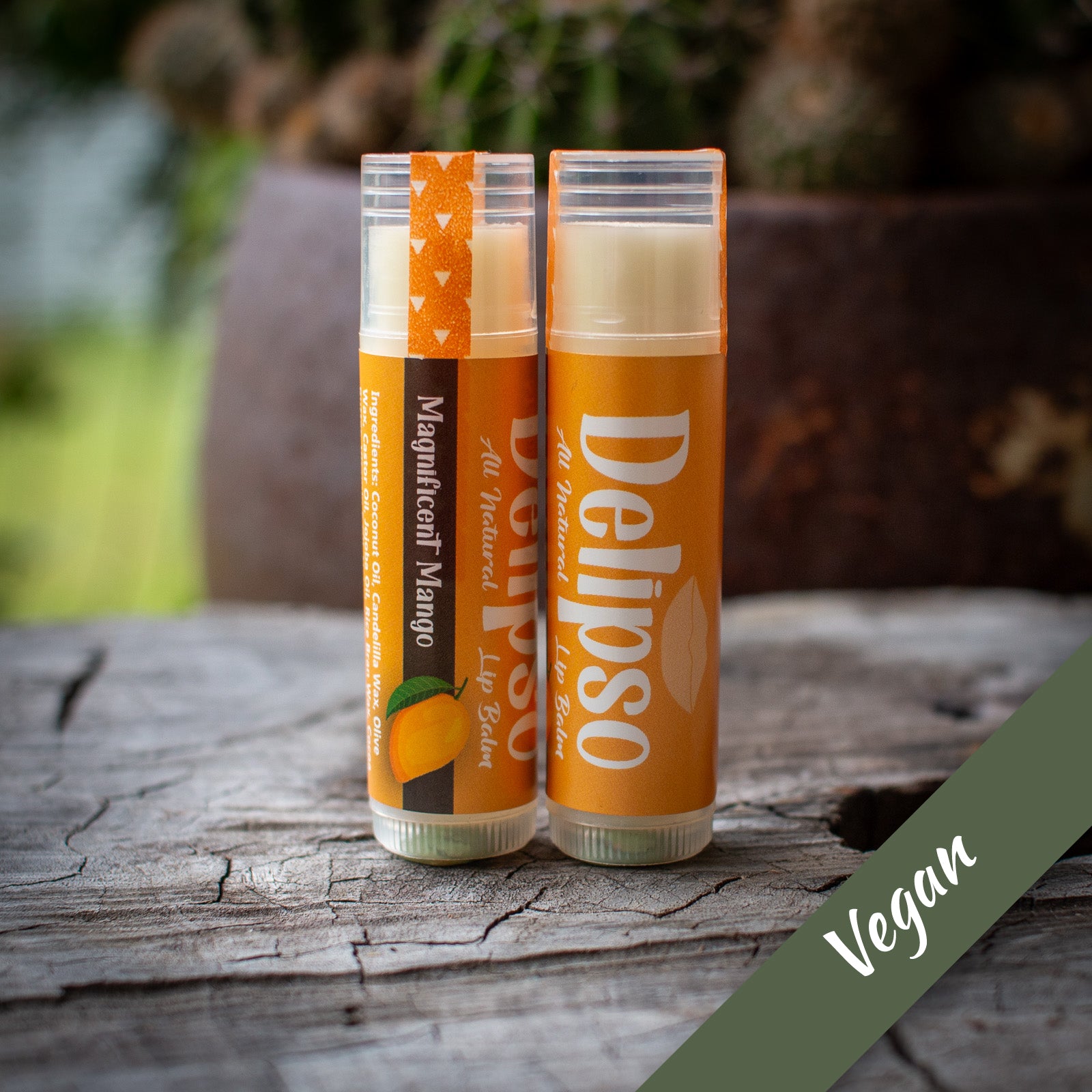 Magnificent Mango all natural Lip Balm 5g Tube Delipso