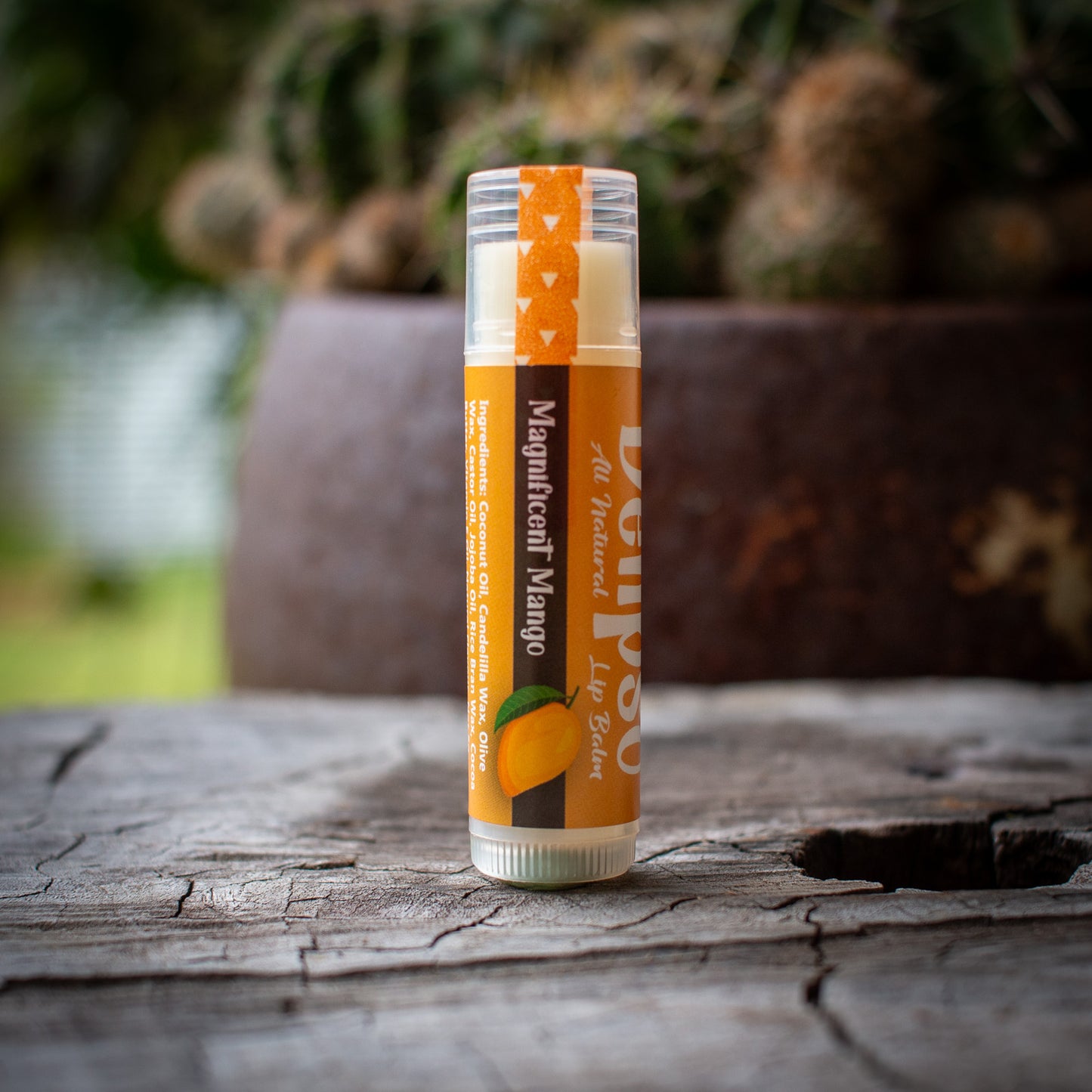 Magnificent Mango all natural Lip Balm 5g Tube Delipso